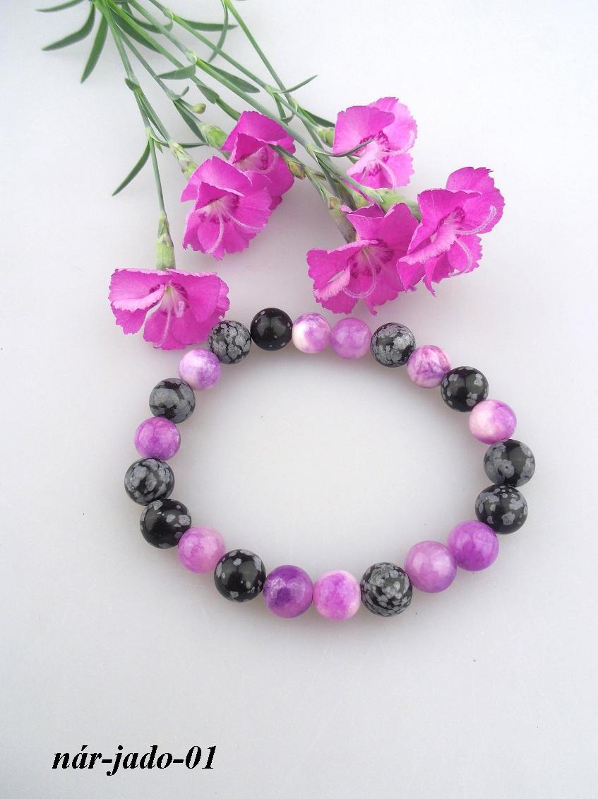 obsidi�n jadeit n�ramok